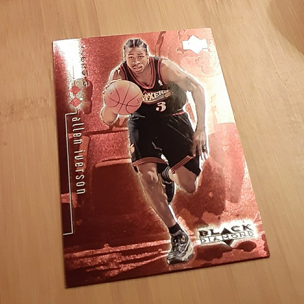 Vintage Allen Iverson Collector's Card - VGC
